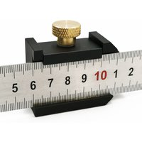 Winkel Glasritzrades Stahl Lineal Positionierung Block Holzbearbeitung Linie Glasritzrades Gauge Aluminium Legierung Für Zimmerei DIY Mess Werkzeuge