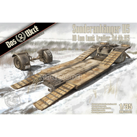 Das Werk Plastic Assembled Model Kit DW35002 Sonderanhänger 115 10 Ton Tank Trailer Sd. Ah.115 1/35
