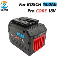 15.0Ah ProCORE Battery Replacement, Suitable for 18V Bosch tool battery BAT618 GBA18V BAT609 21700 High-power 10C BOSCH battery