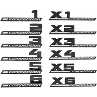 3D ABS competition car trunk badge emblem Thunder edition sticker for BMW M1 M2 M3 M4 M5 M7 M8 x2m x2m x3.0 m x4m X5M X6M x7m X5 image 4