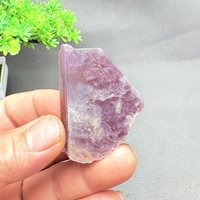Natural Phosphosiderite Raw Stone Purple Mica Rough Irregular Shape Mineral Specimen Home Decoration Gift for Collectors