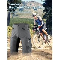 AliExpress X-TIGER Mountain Bicycle Shorts Multi-Pockects Breathable Loose Road MTB Shorts Outdoor Sports Waterproof Cycling Pants