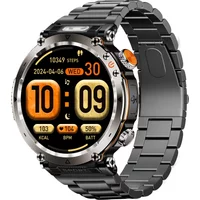 HT30 Smart Watch Military GPS Waterproof Original Design For Men Bluetooth Call Health Monitor With LED Flashlight 100+ Sports
