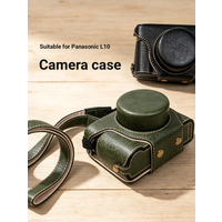 Kameratasche für Panasonic Lumix L10, spezielle Schutzhülle, Kamera-Schutzabdeckung mit Schultergurt.