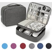 Cable Storage Bag Waterproof Electronic Cable Organizer Travel Earphone Line USB Data Cable Charger Plug Storage Bag Accessories