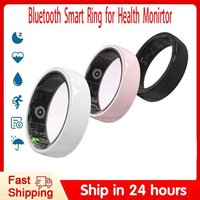 R12 Smart Ring 5ATM Waterproof with Charging Case Women Men Heart Rate Sleep Monitor Sport SmartRing For Xiaomi Samsung Phone