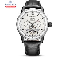 Seagull Men's Watch Automatic Mechanical Watch Business Casual Hollow Flywheel Multi-Function Dial Men's Watch 219.328