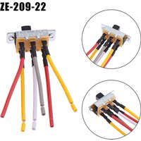 Double Rows Reverse Direction 6 Pin 3 Gears Switch ZE-209-22 For Ceiling Fan