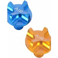 AliExpress New Aluminium Alloy Air Fork Cover Shockproof Bicycle Accessories Fork Shoulder Air Nozzle Cover Durable Front Fork Cover