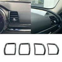 For BMW Mini Clubman F54 2016-2022 Carbon Fiber Style Car Air Outlet Cover Trim