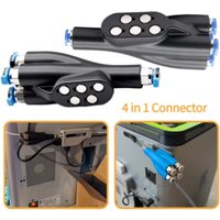 For Bambu Lab 4-in-1 PTFE Adapter 3D Printer Accessories Tubing Connector For P1P/P1S/X1C Bambu Lab AMS/AMS Hub