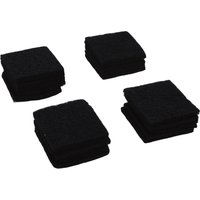 20pcs Odor Filter Refills Fit for EKO Trash Can with Built in Compartment Activated Charcoal Deodorizer Strong Charcoal Odor
