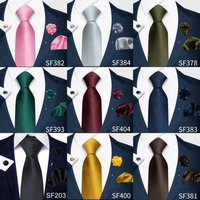 Elegant Solid Color Men's Tie 4-Piece Set, 1200-Needle High-Density Wrinkle-Resistant, Suitable for Weddings and Banquets, Best