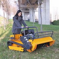 Customized all-terrain lawn mower, can be equipped with a real-time camera. Welcome to inquire and purchase.