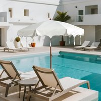 Heavy Duty Tassel Patio Umbrella, Outdoor Market Stall Sun Umbrella for Pool Beach Garden, Thickened Protection Sunshade