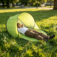 Pop Up Beach Tent Instant Automatic Open Sun Shelter Portable Foldable Outdoor Lawn Picnic Tent UV Protection Lightweight Quick