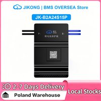 JKBMS 100A 200A B2A24S15P V19 Smart BMS 12V 24V 48V Aktywny Balanser do akumulatorów LiFePo4 Li-ion Lto BD6A24S10PD JIKONG Bluetooth BT HC RS485 BD6A20S10P JKBMS JIKONG B2A20S20P