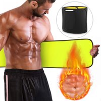 Sauna Waist Trainer Slimming Belt Men Gym Fitness Cincher Belly Control Corset Sweat Fat Burning Women Body Shaper Weight Loss