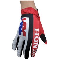 New For HONDA HRC Motocross MTB MX Red Mesh Gloves Dirt Bike Riding Motorcycle Riding Touring Breathable Touchscreen Glove