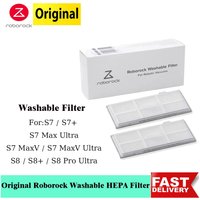Original Roborock Waschbare Filterzubehörteile für S8 Pro Ultra, S8+, S8, S7, S7+, S7 Max Ultra, S7 MaxV, S7 MaxV Ultra Staubsauger
