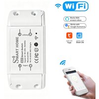 Universal Breaker Timer Wireless Switch Remote Control Works with Tuya Smart Life App Alexa Google Assistant Home DIY Switch