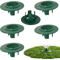 Lawn Sprinkler Head Protector 6 Pcs Adjustable Irrigation Protection Cover Sprinkler Spray Guard For Lawn Yard Garden Backyard