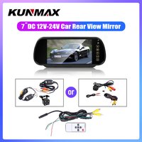 7" TFT LCD Screen Car Rear View Monitor Display for Rearview Reverse Backup Camera Car Styling Wireless Car TV Display RCA Port