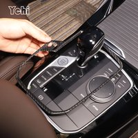 Echte Carbonfaser für BMW 1 2 3 4 8 Serie F40 F44 G20 G22 G14 G15 G16 19-22 Auto-Schalthebelblende Abdeckung Zierleiste Aufkleber Autozubehör