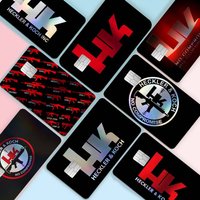 H-Hecklers Kochs Laser Glow Bank Card Stickers Stylish Removable Personal Card Decals