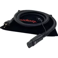 Audiophile Silver Cloud Audio AC Power Cable PSS Silver C13 Power Cord US & EU Plug with Noise-Dissipation System
