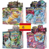 Spanish Version Pokémon Card TCG: Sword shield Vivid Voltage Booster Box Pokemon Cards 36 Pack Box Gifts