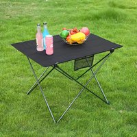 Portable Foldable Table Camping Outdoor Furniture Computer Bed Tables Picnic Aluminium Alloy Ultra Light Folding Desk