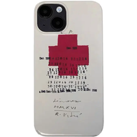 Hot Sale Ins Retro Red Cross Art Phone Case For iPhone 17 16 15 14 13 12 11 Pro Max AIR XR X XSMAX7 8 Plus Y2K Anti Drop Cover