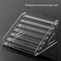 Transparent Staircase Handmade Display Small Ornament Storage Rack Multi Functional Storage Holders Cosmetics Display Racks