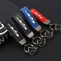 Suede KeyChain Detachable Metal 360 Degree Rotating Buckle Car Key Chain For Men Women Gift Multiuse For KIA GT Car Accessories