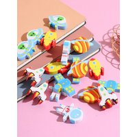 Kawai Space Astronaut Eraser Elementary School Stationery Eraser Kindergarten Gifts Prizes Cross-border Creative Space Eraser