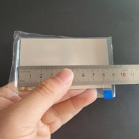 87.8x51.5mm 89X52mm Thermal-isolating Polarized Heat Insulation Glass Lens Magic HY350 Projector Repair Replacement DIY Polarize