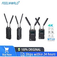 FEELWORLD WT1H 4K Wireless Video Transmission System Dual HDMI-compatible Full Duplex Intercom Live Streaming