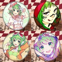 G-GUMI Round Snap-in Brooches Rock Band Lapel Pins Badges Fan Collection Accessories Jewelry Handmade Gifts