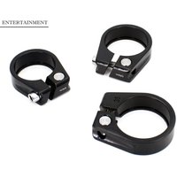 28.6/31.8/34.9mm Bike Seatpost Clamp Super Light Titanium Front Derailleur Bike Seat Post Clamp Ultralight Aluminum Alloy