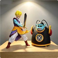 Anime Dragon Ball Z Gk King Kai Resonance Series Action Figures Statue Model Doll desktop ornament Toy Christmas collection Gift