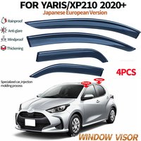 For Yaris Rain Eyebrows Toyota Yaris XP210 2020-on Window Visor