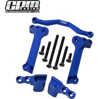 GPM for Traxxas 1/10 MAXX V2 2.0 WideMaxx 4WD Monster Truck RC Car Metal Adjustable Front Shock Absorber Mount Fixed Seat 8938
