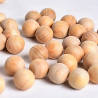 20/40/60Pcs Natural Camphor Balls Wardrobe Clothes Drawer Mildew Pest Control Wood Ball Moth Insect Camphor Bug Repellent