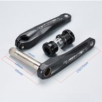 MTB Crankset 170/175mm, 32/34/36/38T GXP Crank Arm Set, High-Strength Aluminum Alloy for SRAM GXP SHIMANO Mountain Bike