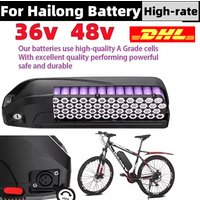 Hochwertige 36V 48V Brandneue Original 30AH 40Ah Hailong Batterie für Bafang BBS02 BBS03 BBSHD Motor +BMS Anpassbarer Stecker