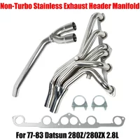 Stainless Exhaust Header Manifold For 77-83 Datsun 280Z/280ZX 2.8L Non-Turbo