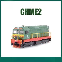 HO Type 1/87 Train Model CHME2 Diesel Locomotive Classic Railway Train JLKN029 Collectible Ornament Static Model Boy's Toy Gift