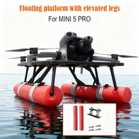 Water Floating Landing Gear for DJI Mini 5 Pro Drone Training Kit Floating Holder for DJI Mini 5 Pro Leg Float Accessories