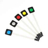 1pc Membrane Switch Keypad 1 Key Matrix Membrane Switch Red Green Gray Yellow Keyboard Board for Arduino DIY Single Key